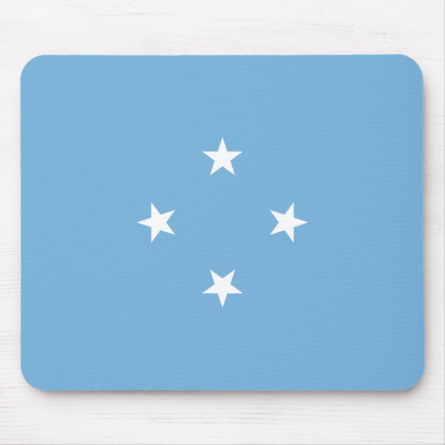 Alfombrilla De Ratón Bandera de Micronesia (Estados Federados de Micron (Frente)