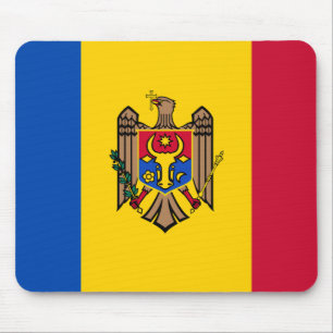 Alfombrilla De Ratón Bandera de Moldavia