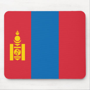 Alfombrilla De Ratón Bandera de Mongolia