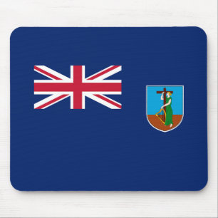 Alfombrilla De Ratón Bandera de Montserrat