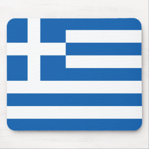 Alfombrilla De Ratón Bandera de Mousepad, Grecia