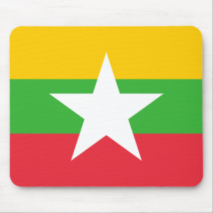 Alfombrilla De Ratón Bandera de Myanmar