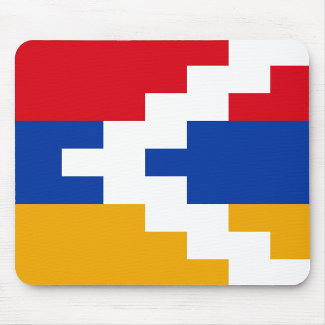 Alfombrilla De Ratón Bandera de Nagorno Karabakh (Frente)