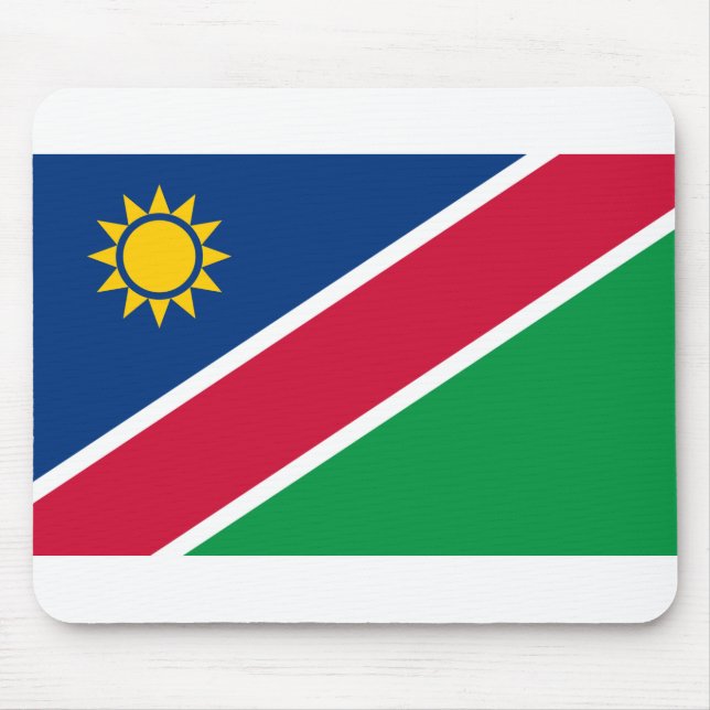 Alfombrilla De Ratón Bandera de Namibia (Frente)