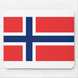 Alfombrilla De Ratón Bandera de Noruega
