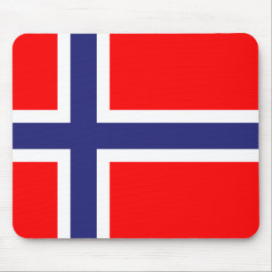 Alfombrilla De Ratón Bandera de Noruega
