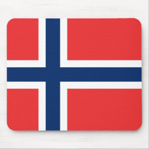 Alfombrilla De Ratón Bandera de Noruega (noruego)