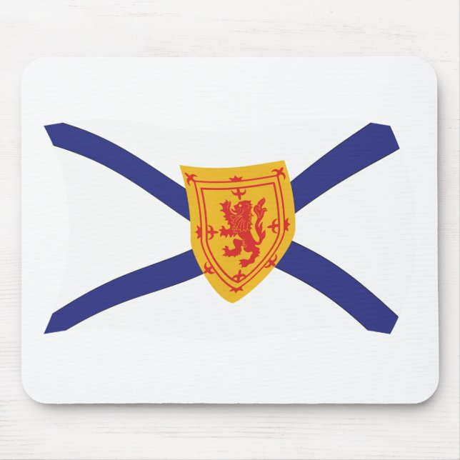 Alfombrilla De Ratón Bandera de Nueva Escocia Mousepad (Frente)
