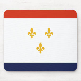 Alfombrilla De Ratón Bandera de Nueva Orleans