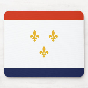 Alfombrilla De Ratón Bandera de Nueva Orleans (Luisiana, Estados Unidos
