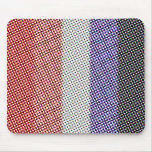 Alfombrilla De Ratón Bandera de Orgullo Cupioromántico Abstracta Trippy