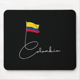 Alfombrilla De Ratón Bandera de orgullo de Colombia Bandera nacional co