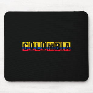 Alfombrilla De Ratón Bandera de orgullo de Colombia Patriota nacional c