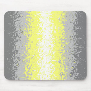 Alfombrilla De Ratón Bandera de Orgullo Demigénero Abstracta Trippy Ond