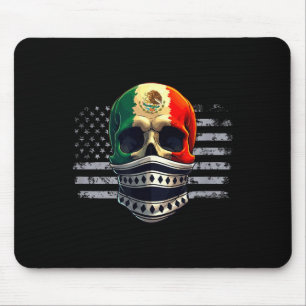 Alfombrilla De Ratón Bandera de orgullo mexicano americano América Raíc