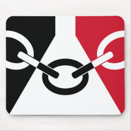 Alfombrilla De Ratón Bandera de País Negro