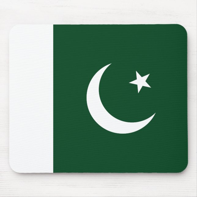 Alfombrilla De Ratón Bandera de Pakistán (Frente)
