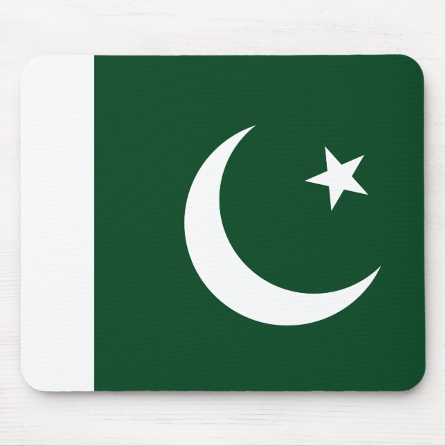 Alfombrilla De Ratón Bandera de Pakistán (paquistaní) (Frente)