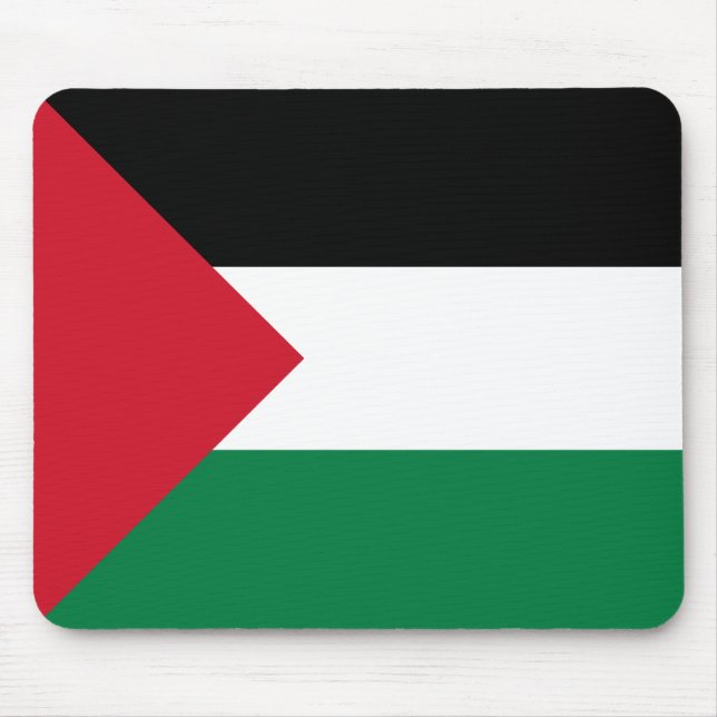 Alfombrilla De Ratón Bandera de Palestina (Frente)