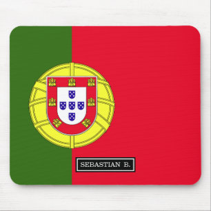 Alfombrilla De Ratón Bandera de Portugal