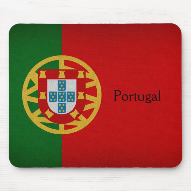Alfombrilla De Ratón Bandera de Portugal (Frente)
