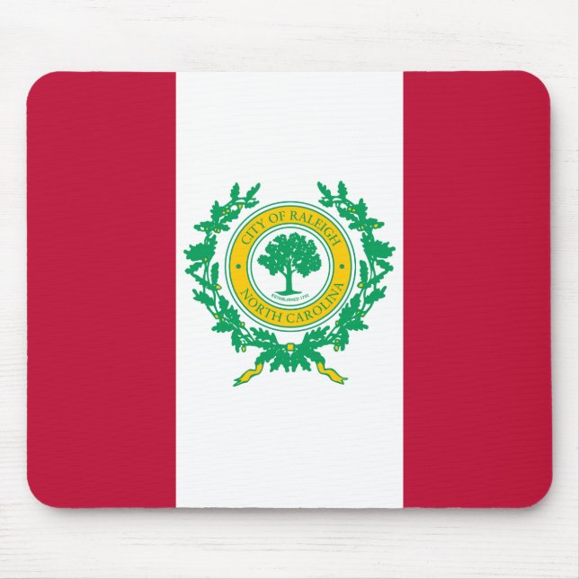 Alfombrilla De Ratón Bandera de Raleigh, Almohadilla del ratón de Carol (Frente)