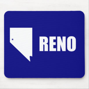 Alfombrilla De Ratón Bandera de Reno, Nevada Mouse Pad