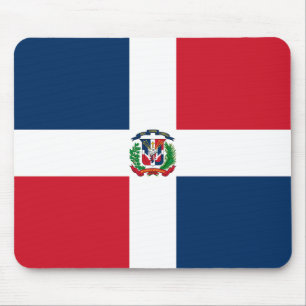 Alfombrilla De Ratón Bandera de República Dominicana