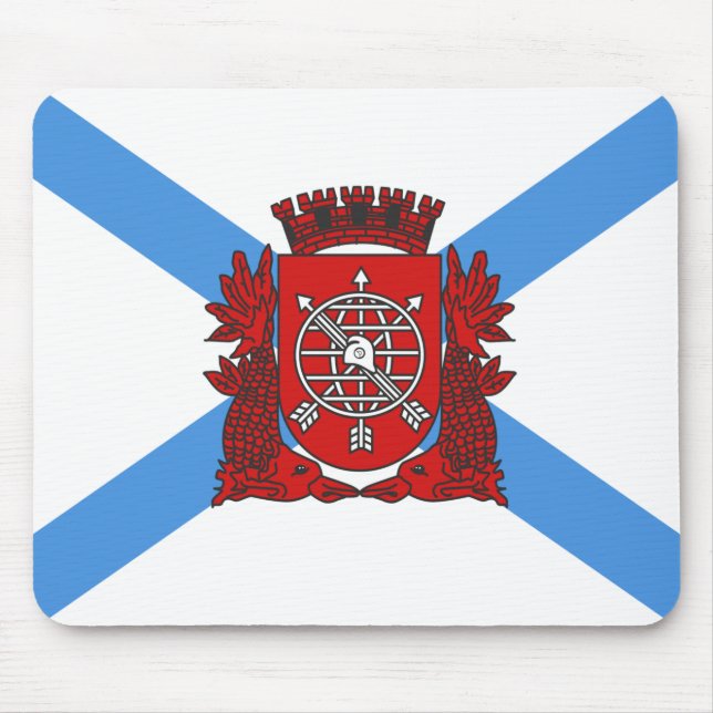 Alfombrilla De Ratón Bandera de Río de Janeiro (Brasil) (Frente)