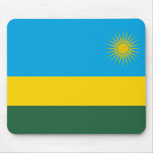 Alfombrilla De Ratón Bandera de Ruanda