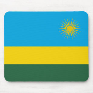 Alfombrilla De Ratón Bandera de Ruanda