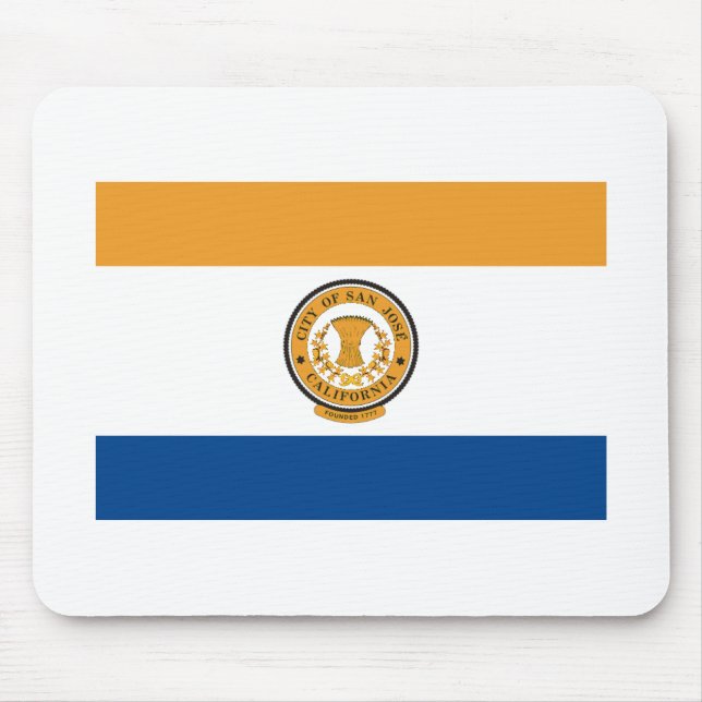 Alfombrilla De Ratón Bandera de San José (Frente)