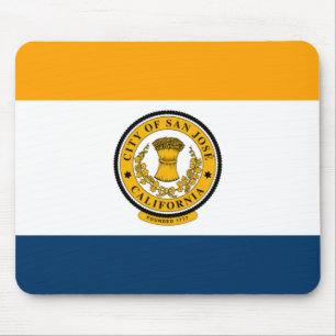 Alfombrilla De Ratón Bandera de San José, California