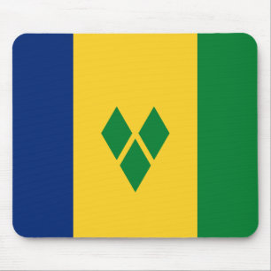 Alfombrilla De Ratón Bandera de San Vicente