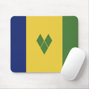 Alfombrilla De Ratón Bandera de San Vicente y las Granadinas