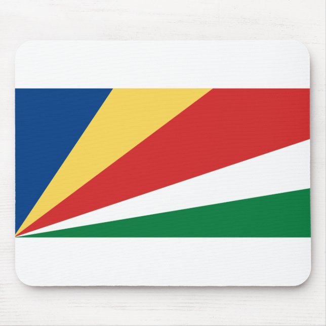 Alfombrilla De Ratón Bandera de Seychelles (Frente)