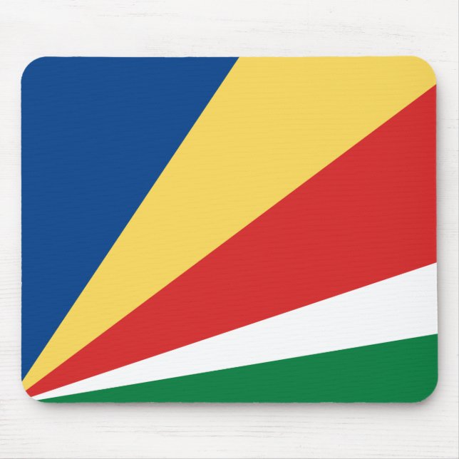Alfombrilla De Ratón Bandera de Seychelles (Frente)