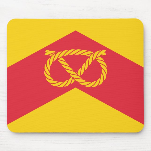 Alfombrilla De Ratón Bandera de Staffordshire (Frente)