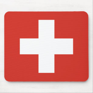 Alfombrilla De Ratón Bandera de Suiza