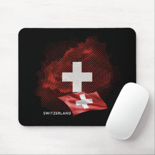 Alfombrilla De Ratón bandera de Suiza