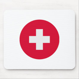 Alfombrilla De Ratón Bandera de Suiza