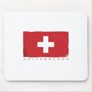 Alfombrilla De Ratón Bandera De SUIZA Para El Amante Suizo