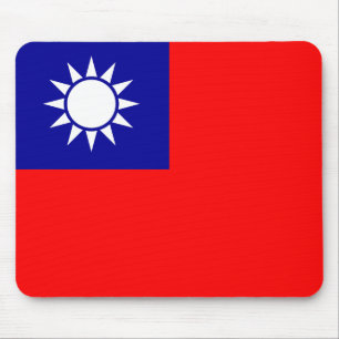 Alfombrilla De Ratón Bandera de Taiwán