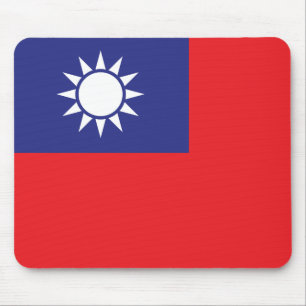 Alfombrilla De Ratón Bandera de Taiwán