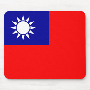 Alfombrilla De Ratón Bandera de Taiwan Mousepad