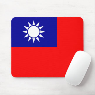 Alfombrilla De Ratón Bandera de Taiwán: República de China, Taipei chin