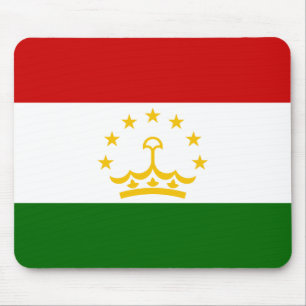 Alfombrilla De Ratón Bandera de Tayikistán