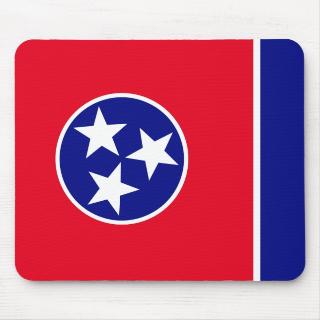 Alfombrilla De Ratón Bandera de Tennessee (Frente)