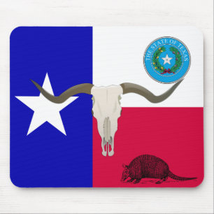 Alfombrilla De Ratón Bandera de Texas
