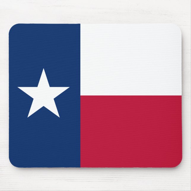 Alfombrilla De Ratón Bandera de Texas (Frente)